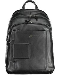 Piquadro - Leather Backpack - Lyst