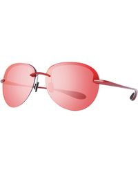 Police - Pl302g Mirrored Oval Sunglasses - Lyst