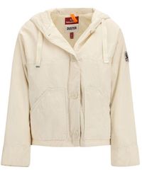 Parajumpers - Beige Polyamide Shell Jacket - Lyst