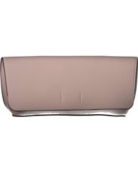 Calvin Klein - Chic Clutch With Automatic Closure - Lyst