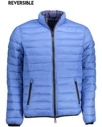 U.S. POLO ASSN. - Blue Nylon Men's Jacket - Lyst