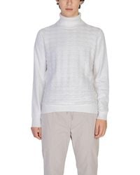 Antony Morato - White Cotton Turtleneck - Lyst