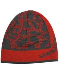 Borbonese - Red Wool Hat - Lyst