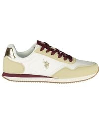 U.S. POLO ASSN. - White Polyurethane 's Sneaker - Lyst