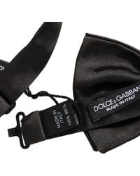 Dolce & Gabbana - Silk Bow Tie - Lyst