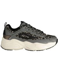 Fila - Gray Polyester 's Sneaker - Lyst