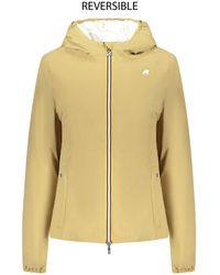 K-Way - Beige Nylon S Jacket - S - Lyst