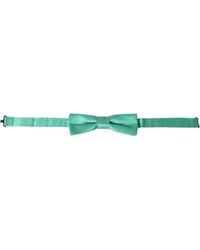 Dolce & Gabbana - Mint Silk Adjustable Neck Bow Tie - Lyst