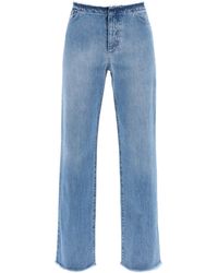 MVP WARDROBE - Straight Leg Levant Jeans With A - Lyst
