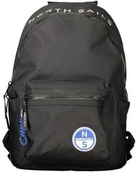 North Sails - Nero Polyester Uomo Backpack With Versatile Design - Lyst
