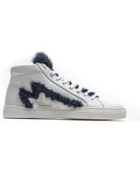 MR & MRS - White Leather 's Sneaker - Lyst