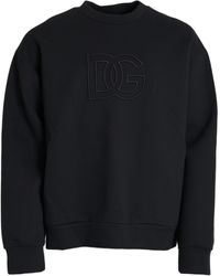 Dolce & Gabbana - Dg Logo Pullover Sweatshirt Sweater - Lyst