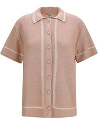 Fendi - Multicolor Cotton Shortsleeve Shirt - Lyst