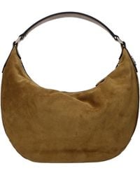 Jimmy Choo - Brown Leather Shoulder Bag - Lyst