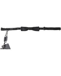 Dolce & Gabbana - Silk Bow Tie With Metal Clasp By Italian Designer - Lyst