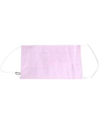 Dolce & Gabbana - Pink Cotton Logo Elastic Ear Strap Face Mask - Lyst
