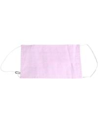 Dolce & Gabbana - Pink Cotton Logo Elastic Ear Strap Face Mask - Lyst