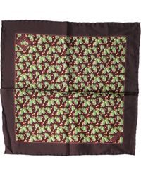 Dolce & Gabbana - Cactus Print Square Handkerchief Scarf - Lyst