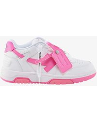 Off-White c/o Virgil Abloh Out Of Office Low-top Sneakers - Pink