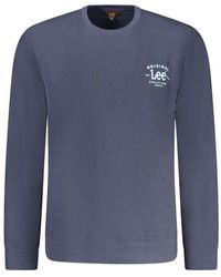 Lee Jeans - Blue Cotton Men Sweater - Lyst