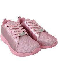 Philipp Plein - Blush Polyester Runner Gisella Sneakers Shoes - Lyst