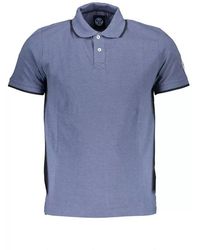 North Sails - Blue Cotton Polo Shirt - Lyst