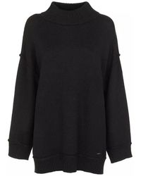 Imperfect - Black Polyester Sweater - Lyst