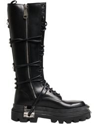 Dolce & Gabbana - Lace-Up Boots - Lyst