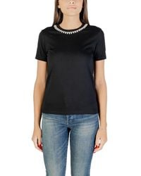 ONLY - Black Cotton T - Lyst