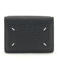 Maison Margiela - Black Calf Leather Bos Taurus Wallet - Lyst
