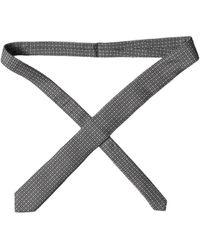 Dolce & Gabbana - Gray White Patterned Silk Adjustable Men Necktie Tie - Lyst