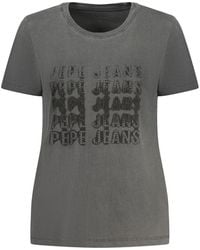 Pepe Jeans - Nero Cotton T - Lyst