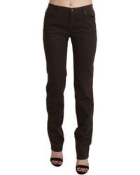 Ermanno Scervino - Chic Mid Waist Skinny Trousers - Lyst