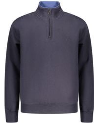 COVERI MOVING - Blue Cotton Men Sweatshirt - Lyst