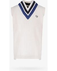 Men's Fred Perry Sleeveless jumpers from £95 | Lyst UK