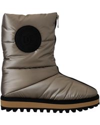 Dolce & Gabbana - Platino Mid Calf Designer Boots - Lyst
