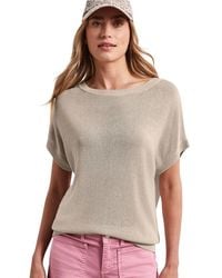 Street One - Beige Viscose Sleeveles Sweater - Lyst