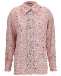 Balmain - Multicolor Polyamide Pattern Shirt - Lyst