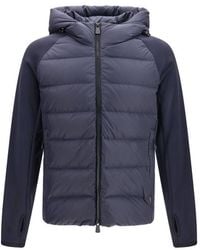 Moncler - Blue Polyester Sweatshirt - Lyst