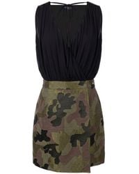 Trussardi - Black Cotton 's Dress - Lyst