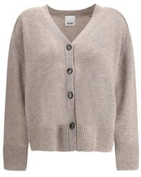 Allude - Wool And Cashmere Cardigan - Lyst