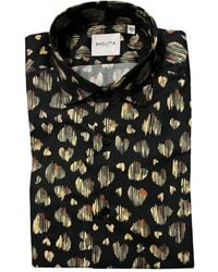 Bagutta - Multicolor Cotton Men Shirt - Lyst