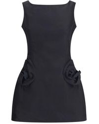 Magda Butrym - Short Dress With Roses - Lyst