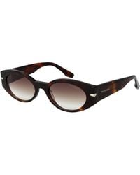 Trussardi - Brown Acetate Sunglasses - Lyst