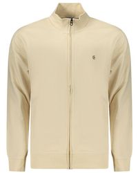 COVERI MOVING - Beige Cotton Men's Sweatshirt - Lyst