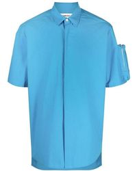 Ambush - Classic Short-Sleeved Shirt With Zippered Pocket Detail - Lyst