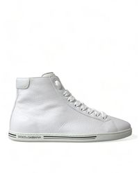 Dolce & Gabbana - Saint Tropez High Top Sneakers Shoes - Lyst
