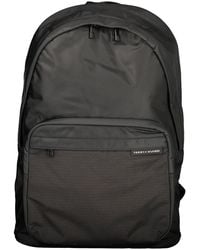 Tommy Hilfiger - Black Polyester Men Backpack - Lyst