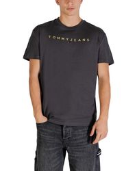 Tommy Hilfiger - Gray Recycled Cotton T - Lyst