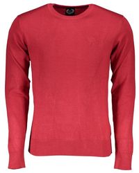 Gianmarco Venturi - Rosso Viscosa Mens Sweater - Lyst